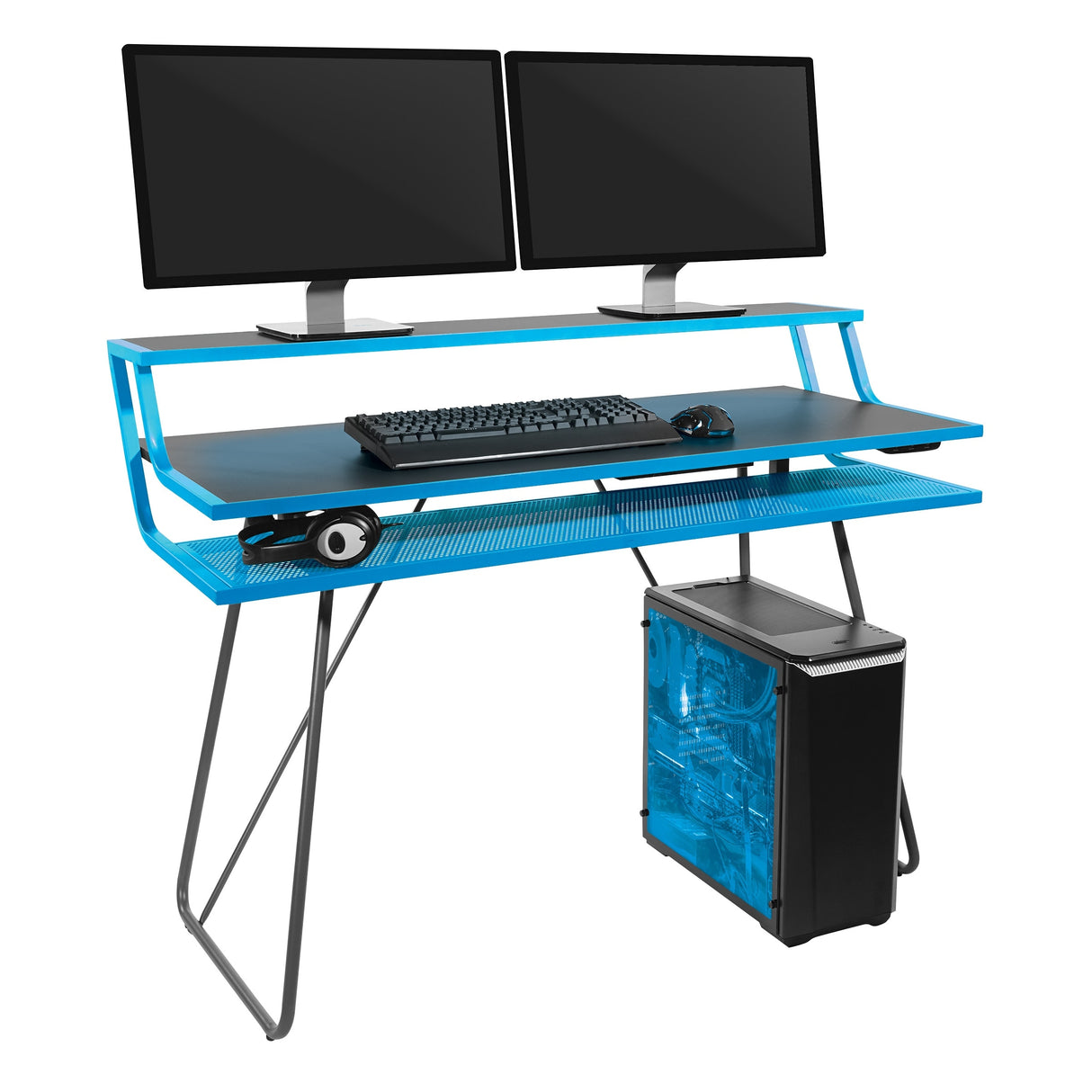 Porch & Den Higby Leveled Gaming Desk