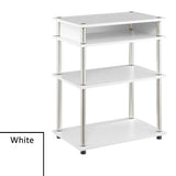 Convenience Concepts Designs2Go No Tools Printer Stand with Shelves