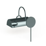 Porch & Den Joshua 1-light Chrome Swing Arm Pin-up Plug-in Wall Lamp
