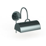 Porch & Den Joshua 1-light Chrome Swing Arm Pin-up Plug-in Wall Lamp