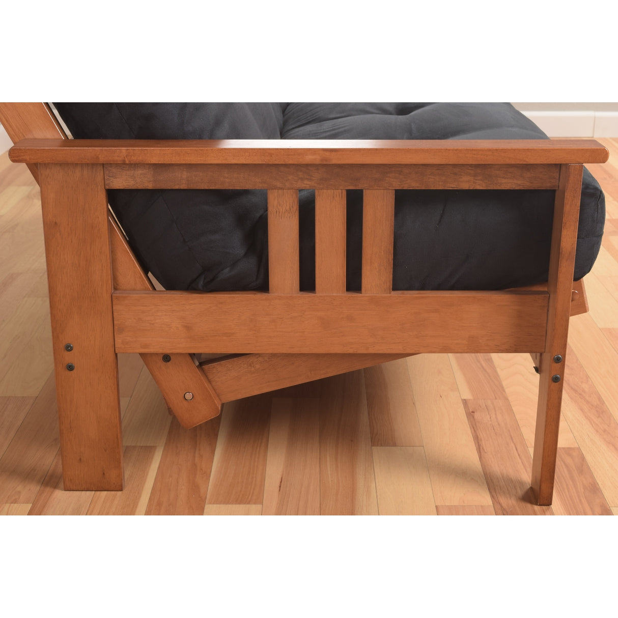 Porch & Den Kern Full-size Futon Frame and Mattress Set