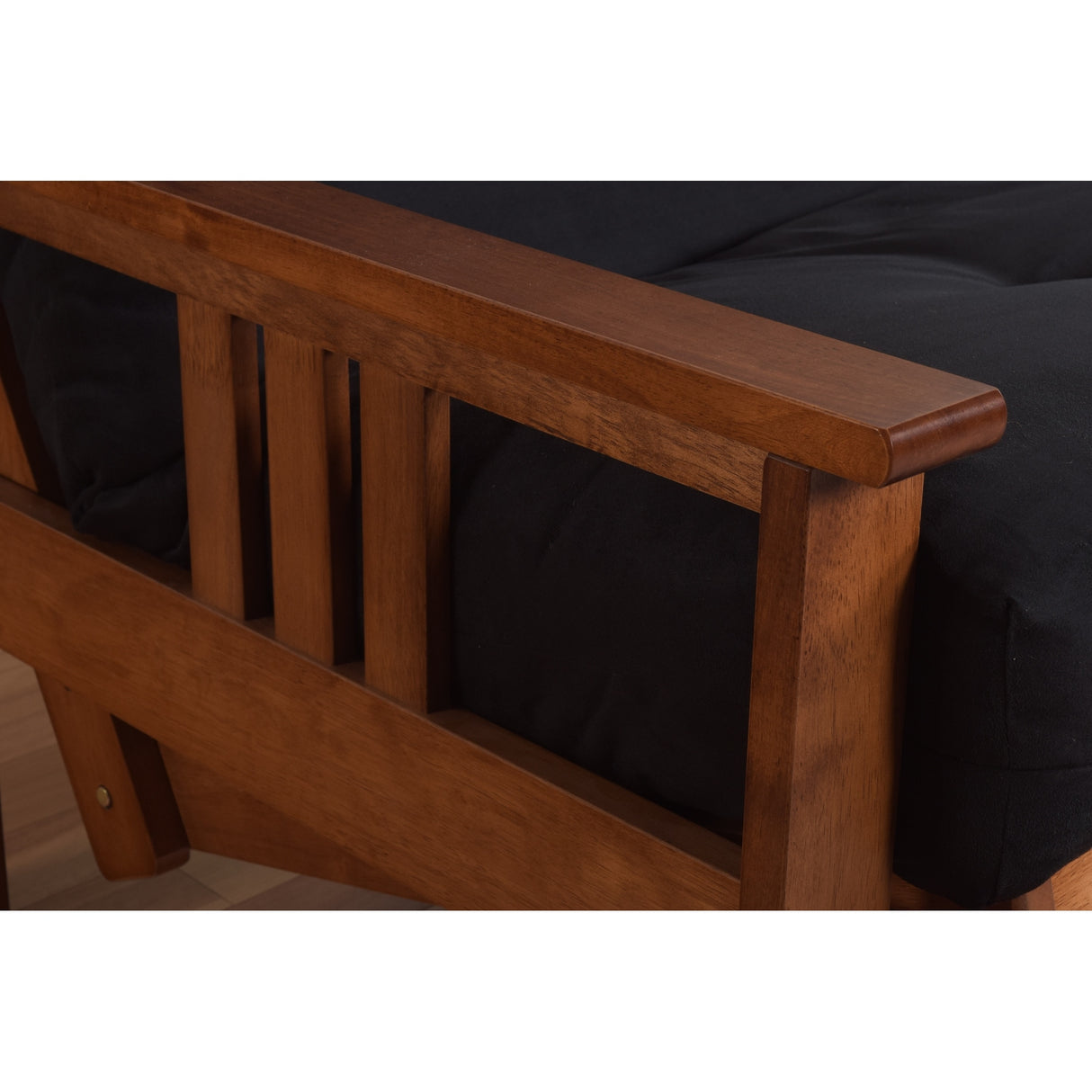 Porch & Den Kern Full-size Futon Frame and Mattress Set