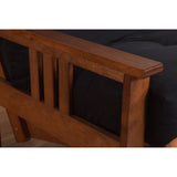 Porch & Den Kern Full-size Futon Frame and Mattress Set