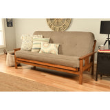 Porch & Den Kern Full-size Futon Frame and Mattress Set