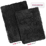 Porch & Den Lorena Shaggy/ Non-slip Rubber Backed Bath Rug Set