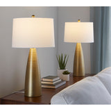 Porch & Den Maggie 27.75" Metal Table Lamp (Set of 2)