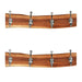 Porch & Den Meeker Hard Wood Utility Wall Mounted Coat Rack