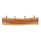 Porch & Den Meeker Hard Wood Utility Wall Mounted Coat Rack