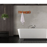 Porch & Den Meeker Hard Wood Utility Wall Mounted Coat Rack