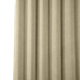 Exclusive Fabrics Faux Linen Room Darkening Curtain (1 Panel)