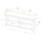Middlebrook Ogden 58-inch Corner TV Stand