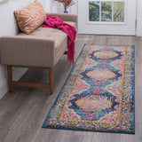 Jade Bohemian & Eclectic Overdyed Indoor Area Rug