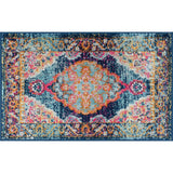 Jade Bohemian & Eclectic Overdyed Indoor Area Rug
