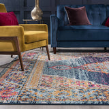 Jade Bohemian & Eclectic Overdyed Indoor Area Rug