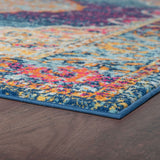 Jade Bohemian & Eclectic Overdyed Indoor Area Rug