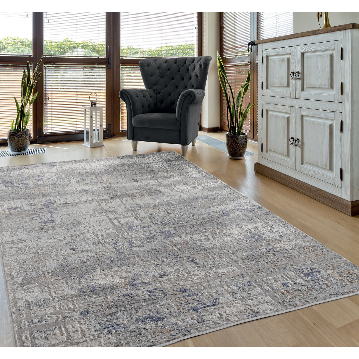 Porch & Den Richard Hi-low Abstract Area Rug