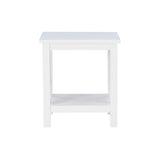 Ripplewood Farmhouse X-Base Side End Table