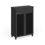 Porch & Den Rocheblave Espresso Wood Tall Multi-use Cabinet