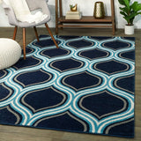 Porch & Den Scottston Trellis Pattern Area Rug