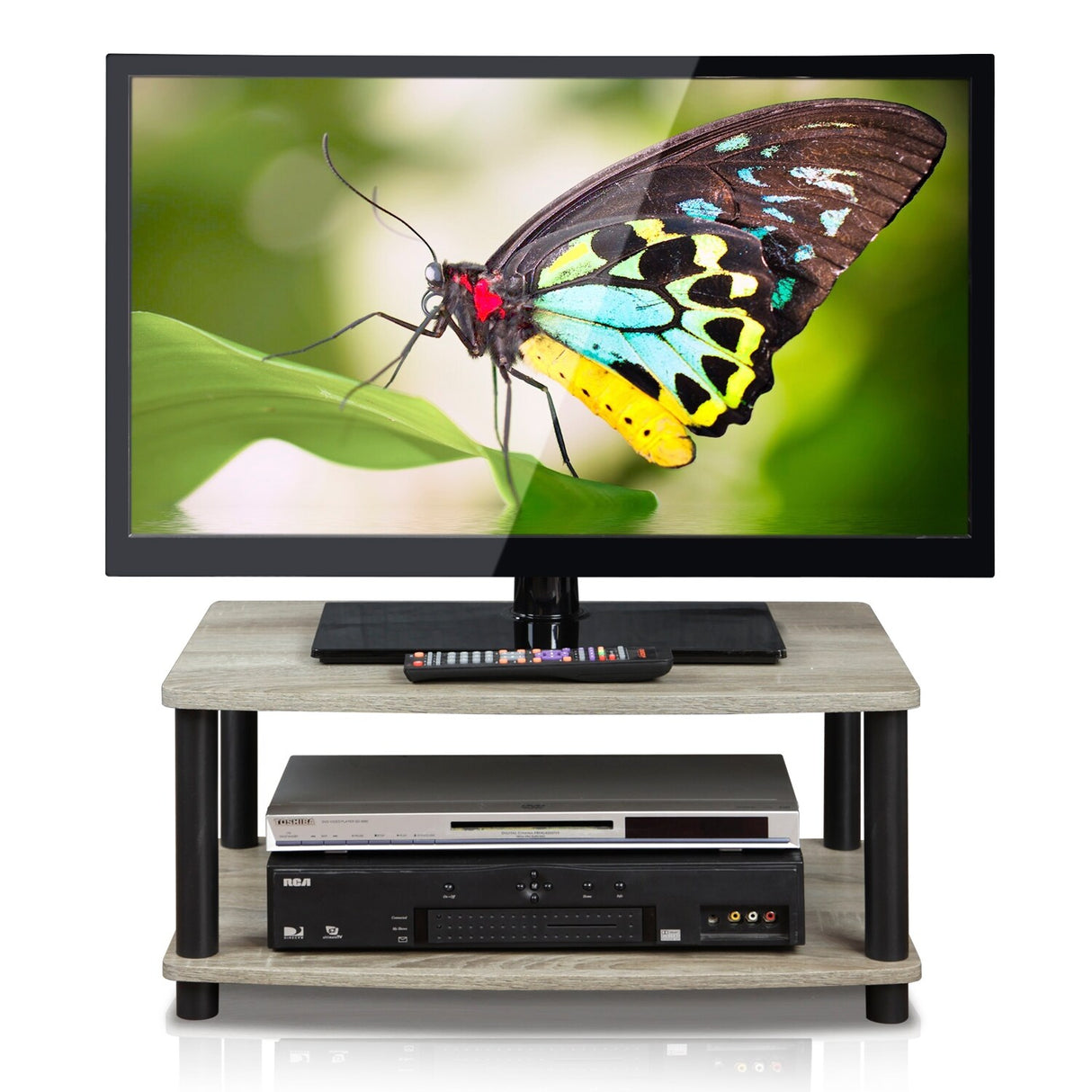 Porch & Den St. Marks 2-tier Elevated TV Stand