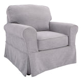 Porch & Den Zuni Arm Chair with Removable Slip Cover