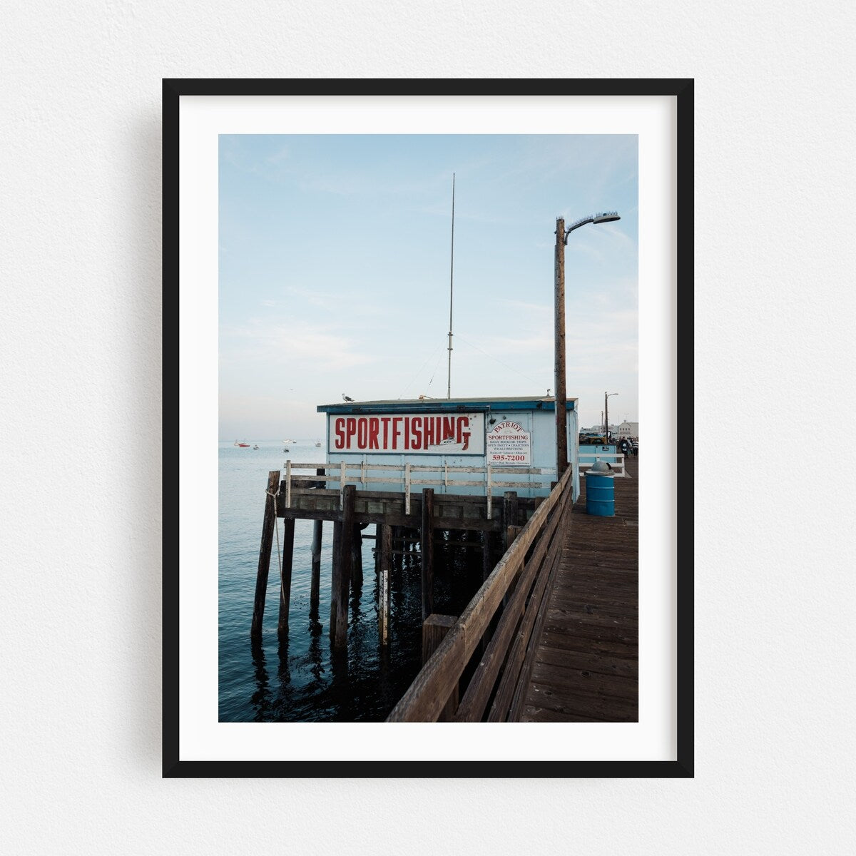 Port San Luis California Sportfishing Port San Luis Art Print/Poster