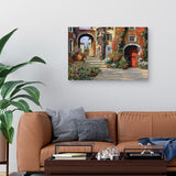 Porta Rossa by Guido Borelli Canvas Art Print