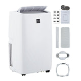 Portable Air Conditioner - 12000 BTU, Cools Up To 350 sq. ft, 4-in-1 with Window Kit