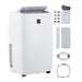 Portable Air Conditioner - 12000 BTU, Cools Up To 350 sq. ft, 4-in-1 with Window Kit
