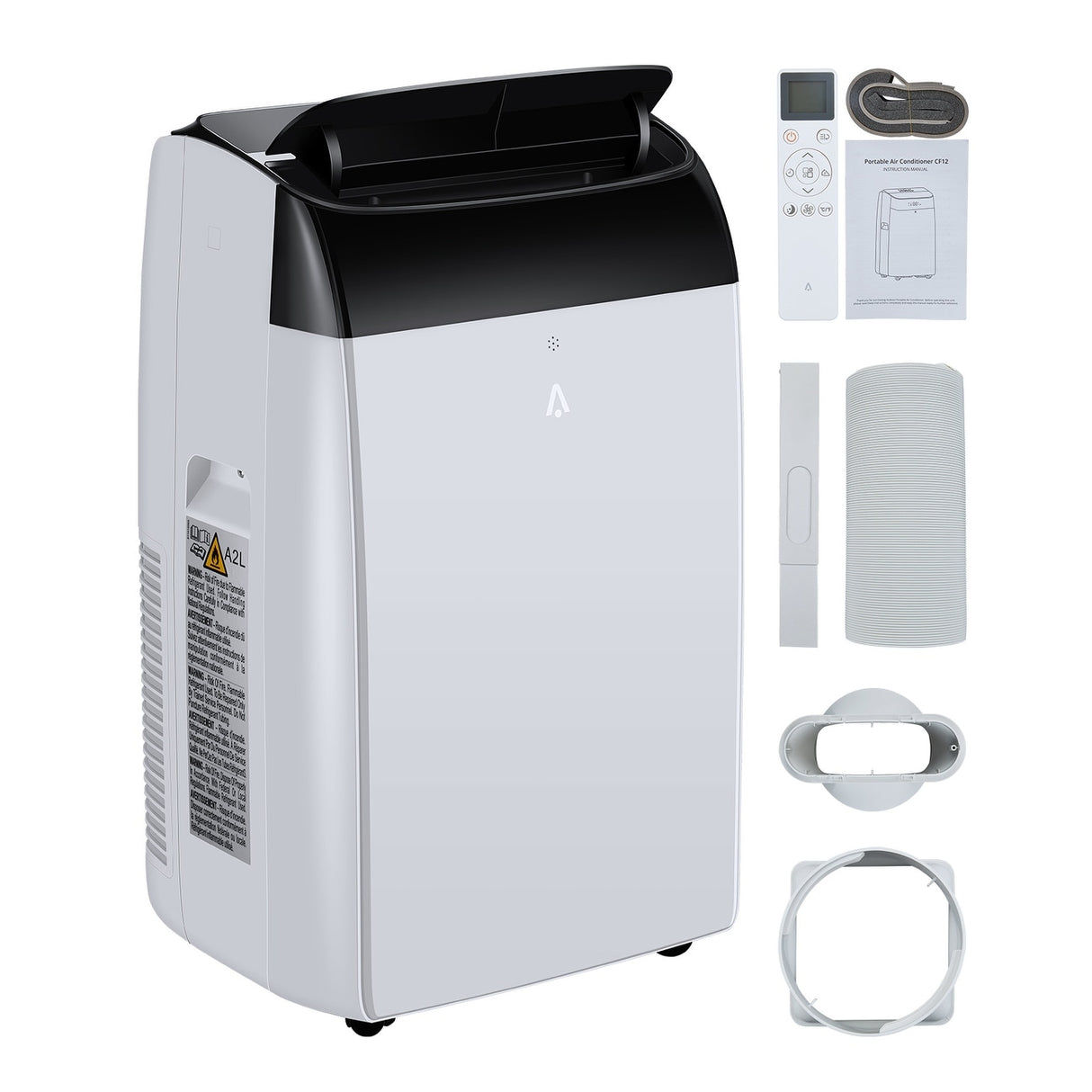Portable Air Conditioner 14,000 BTU 3-IN-1 Quiet AC Unit With Remote Control