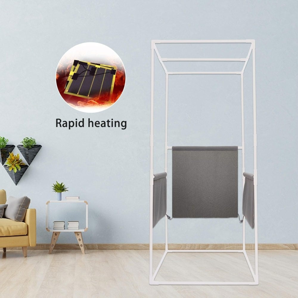 Portable Infrared Sauna Tent with Foldable Chair and Reading light