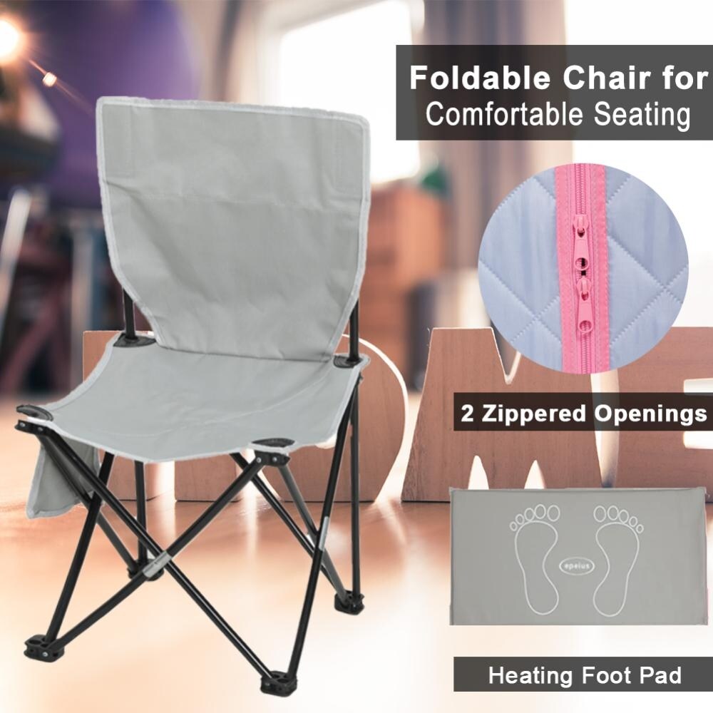 Portable Infrared Sauna Tent with Foldable Chair and Reading light