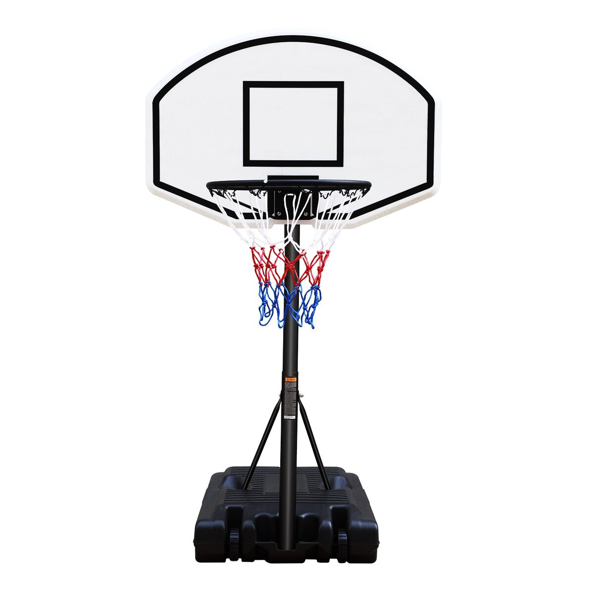 Portable Poolside Basketball Hoop,Height Adjustable 3.1ft-4.7ft