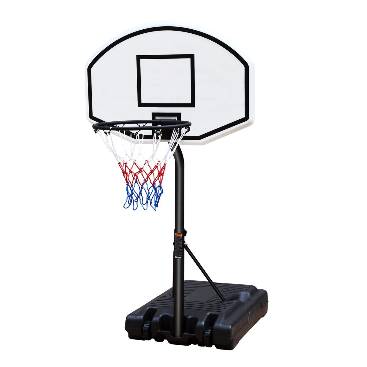 Portable Poolside Basketball Hoop,Height Adjustable 3.1ft-4.7ft