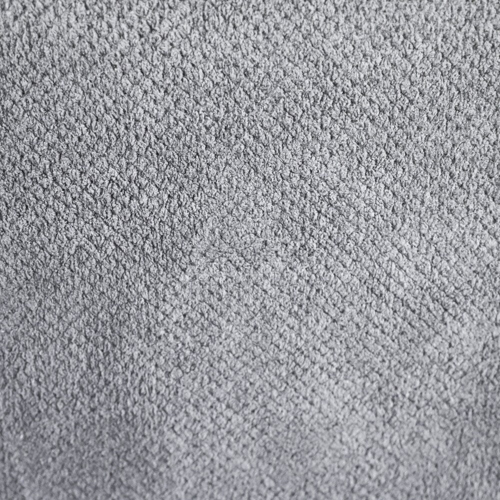 Porter Brighton Light Grey Textured Microfiber Contemporary Arm Chair - 37"H x 36"D x 40"W