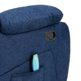 Porterdale Indoor Pillow Tufted Massage Recliner by Christopher Knight Home