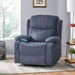 Porterdale Indoor Pillow Tufted Massage Recliner by Christopher Knight Home