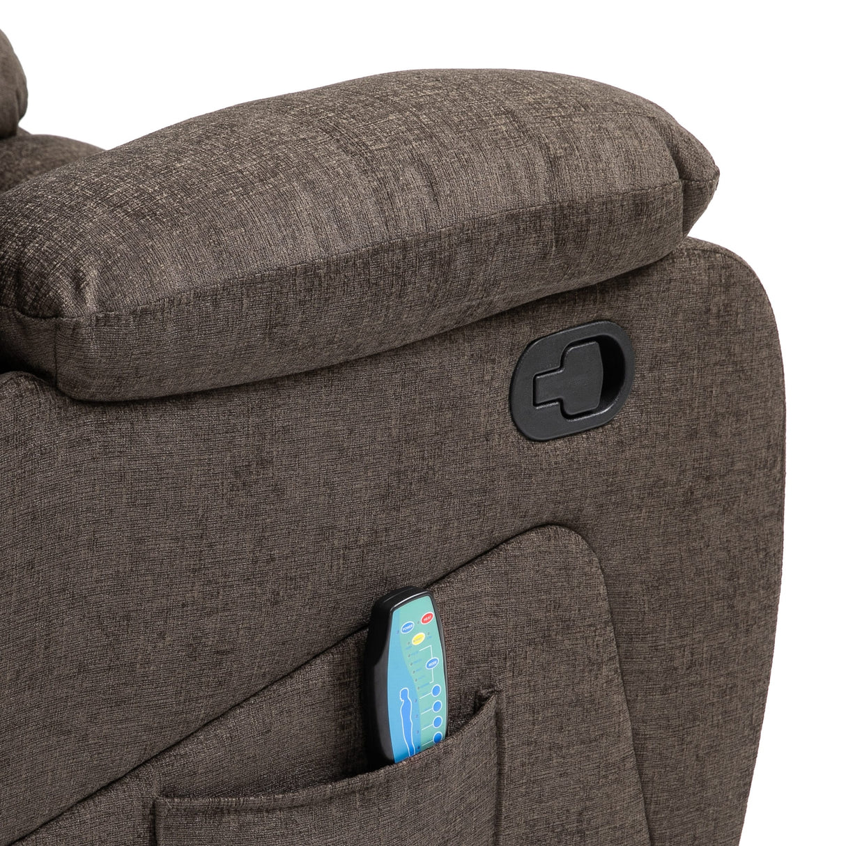 Porterdale Indoor Pillow Tufted Massage Recliner by Christopher Knight Home