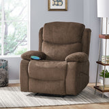 Porterdale Indoor Pillow Tufted Massage Recliner by Christopher Knight Home
