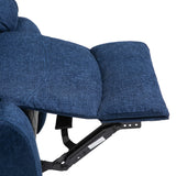 Porterdale Indoor Pillow Tufted Massage Recliner by Christopher Knight Home