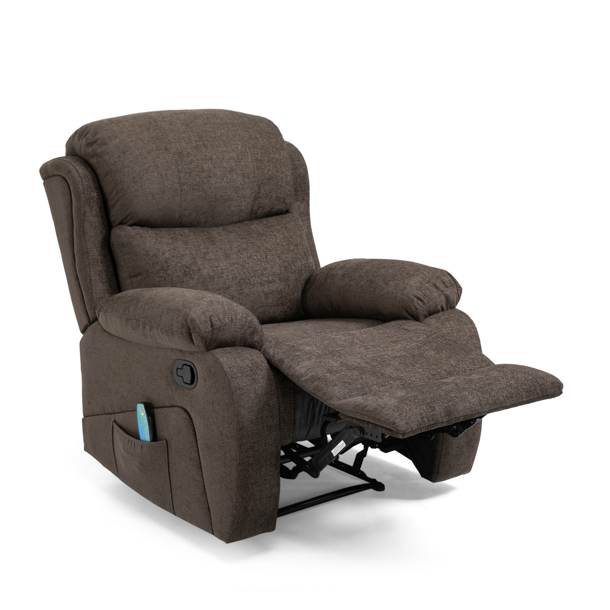 Porterdale Indoor Pillow Tufted Massage Recliner by Christopher Knight Home