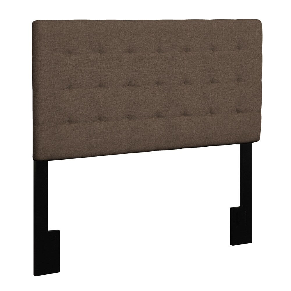 Handy Living Kolmar Button Tufted Full/ Queen Upholstered Headboard