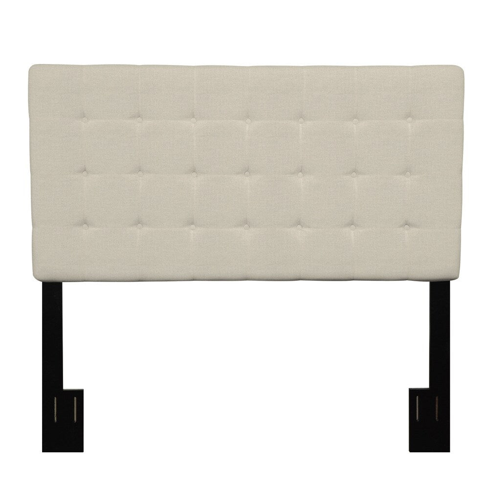 Handy Living Kolmar Button Tufted Full/ Queen Upholstered Headboard