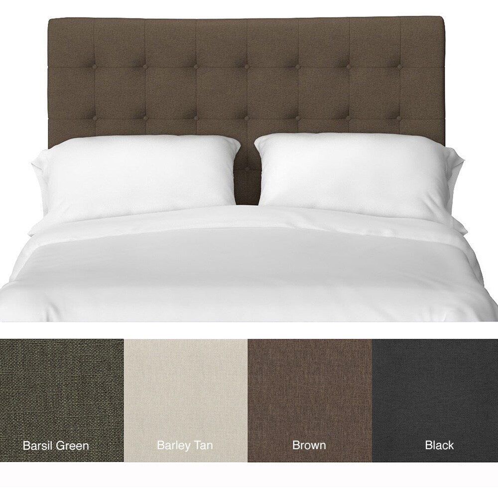 Handy Living Kolmar Button Tufted Full/ Queen Upholstered Headboard