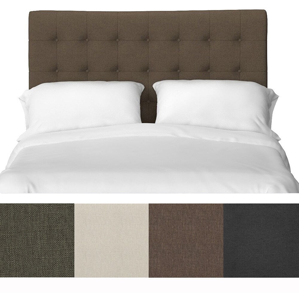 Handy Living Kolmar Button Tufted Full/ Queen Upholstered Headboard