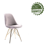 Porthos Home Alia Dining Chairs Set Of 2, Velvet And Gold Chrome Legs