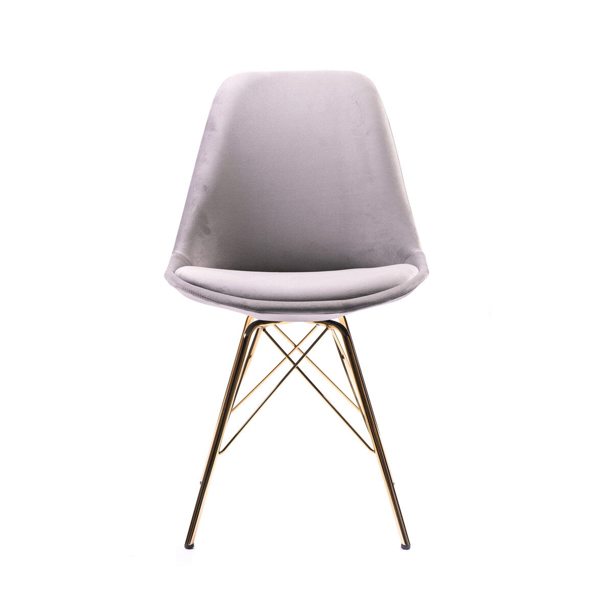Porthos Home Alia Dining Chairs Set Of 2, Velvet And Gold Chrome Legs