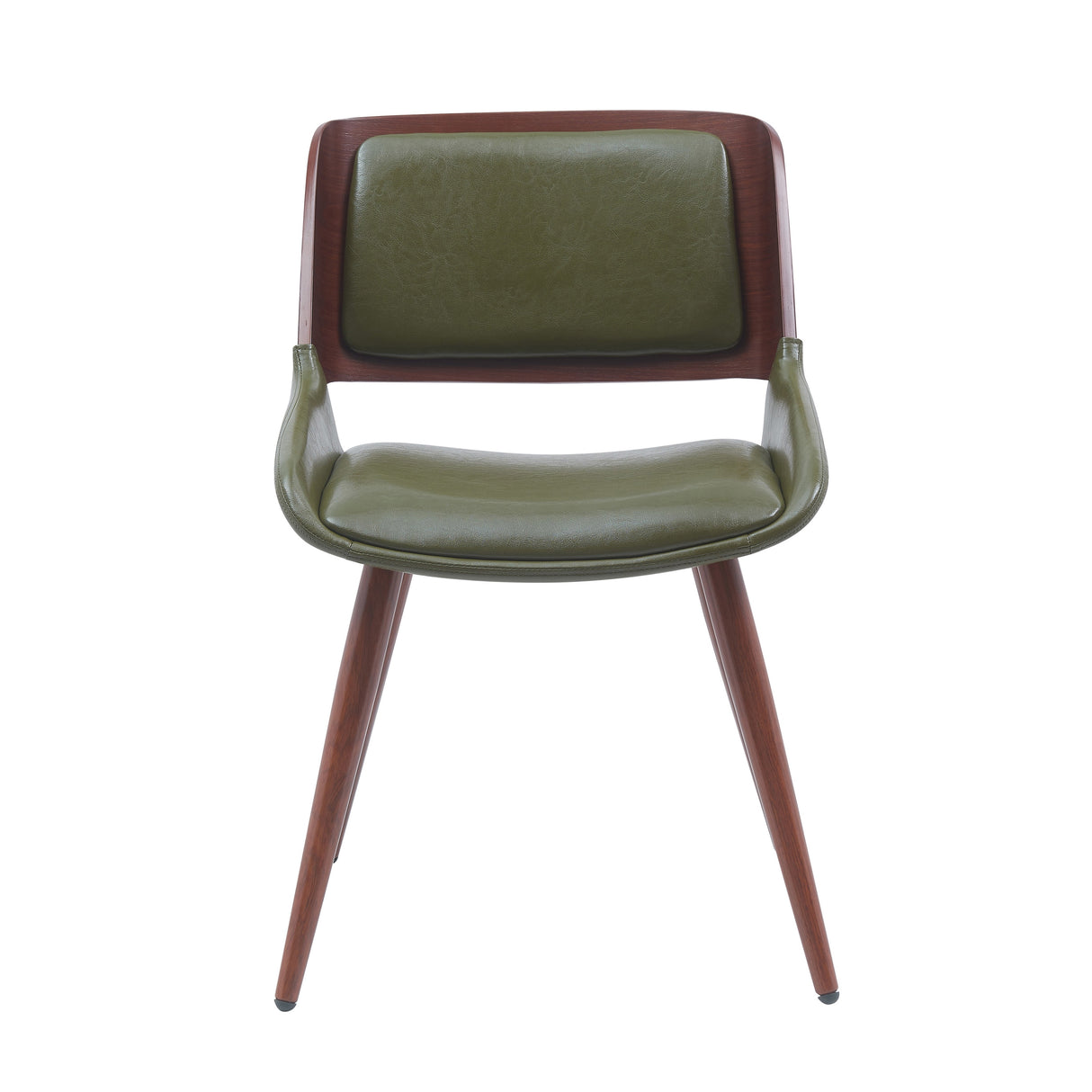 Porthos Home Basil Faux Leather Mid-Century Dining Chair