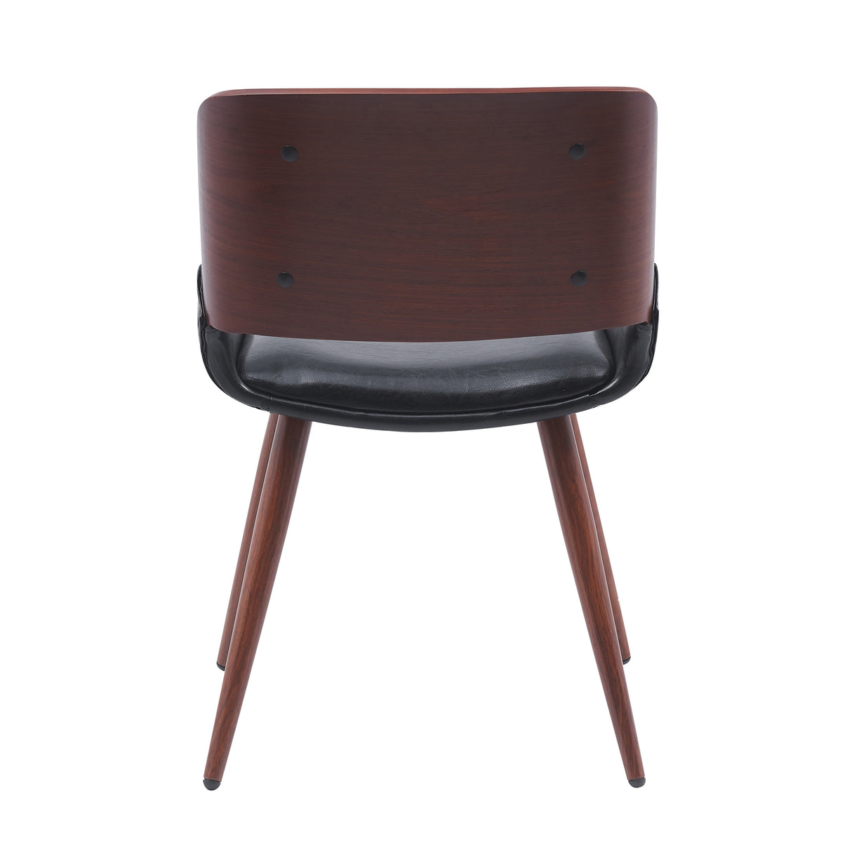 Porthos Home Basil Faux Leather Mid-Century Dining Chair