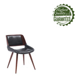 Porthos Home Basil Faux Leather Mid-Century Dining Chair